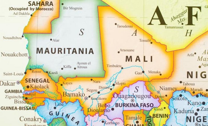 Mali Map