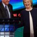 LAS VEGAS, NV - OCTOBER 13:  Democratic presidential candidates U.S. Sen. Bernie Sanders (I-VT) (L) and Hillary Clinton take part in a presidential debate sponsored by CNN and Facebook at Wynn Las Vegas on October 13, 2015 in Las Vegas, Nevada. Five Democratic presidential candidates are participating in the party's first presidential debate.  (Photo by Joe Raedle/Getty Images)