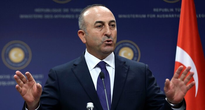 Turkish foreign minister Mevlut Cavusoglu