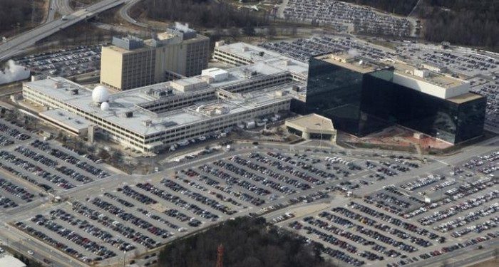 An aerial view of the National Security Agency (NSA) headquarters in Ft. Meade, Maryland, U.S. January 29, 2010.       REUTERS/Larry Downing/File Photo