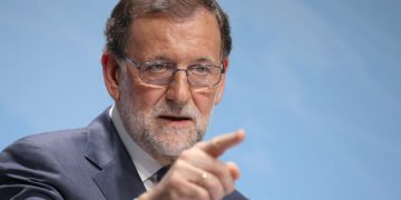 GRA300. HAMBURGO (ALEMANIA), 08/07/2017.- El presidente del Gobierno, Mariano Rajoy, durante la rueda de prensa que ha ofrecido hoy al término de la cumbre del G20 celebrada en Hamburgo (Alemania). EFE/Sergio Barrenechea