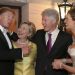 Donald Trump Sr. and Melania Trump Wedding, Self Assignment, January 22, 2005
Credit: Maring Photography/Getty Images / Contributor
Caption:PALM BEACH, FL: Newlyweds Donald Trump Sr. and Melania Trump with Hillary Rodham Clinton and Bill Clinton at their reception held at The Mar-a-Lago Club in January 22, 2005 in Palm Beach, Florida. (Photo by Maring Photography/Getty Images/Contour by Getty Images)