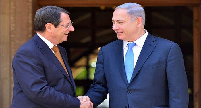 PM Netanyahu with Cyprus President Nicos Anastasiades in Nicosia, Cyprus