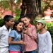 Children from slums and mobile phone use, at St. Columba’s School, Delhi, Date 31-08-2016 
Photo By Ashutosh Sharma/UNICEF