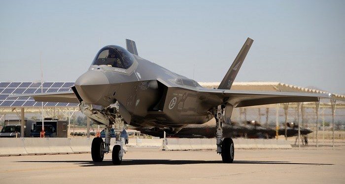 Phoenix, USA 20170629.
Torsdag kveld norsk tid landet det siste F-35 flyet på Luke Air Force base, som skal brukes til trening av norske mannskaper i USA. 
Foto: US Air Force / NTB scanpix