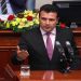 Newly elected Prime Minister Social Democrat leader Zoran Zaev speaks in the parliament in Skopje, Macedonia June 1, 2017.   REUTERS/Ognen Teofilovski