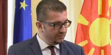 Ο πρόεδρος του VMRO-DPMNE, Κριστιάν Μιτσκόσκι