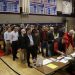 Voters line up to vote at a polling place in Doylestown, Pa., Tuesday, Nov. 6, 2018. (AP Photo/Matt Rourke)