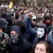 epa07228251 Albanian students protest in front of the Albanian Parliament in Tirana, Albania, 13 December 2018. Reports state that the students are demanding lower student fees, an increase in the budget for the public universities and the improvement of the conditions of dormitories.This is the ninth day that the studens havet protested after Prime Minister Edi Rama refused to fulfill their demands.  EPA-EFE/MALTON DIBRA