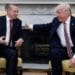 Turkey's President Recep Tayyip Erdogan (L) meets with U.S President Donald Trump in the Oval Office of the White House in Washington, U.S. May 16, 2017. REUTERS/Kevin Lamarque - HP1ED5G1BT0BQ