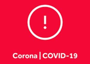 Coronavirus Alert sign