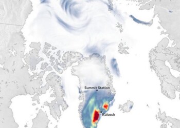 NASA: Ασυνήθιστη χιονόπτωση στη Γροιλανδία μετά τον Τυφώνα “Larry”