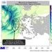 Σύμφωνα με τα προγνωστικά στοιχεία του Εθνικού Αστεροσκοπείου Αθηνών/meteo.gr, βροχές και καταιγίδες θα εκδηλωθούν από το απόγευμα της Τετάρτης 06/10 στο Ιόνιο