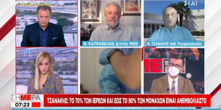 Πάνελ γιατρών στον Σκαϊ