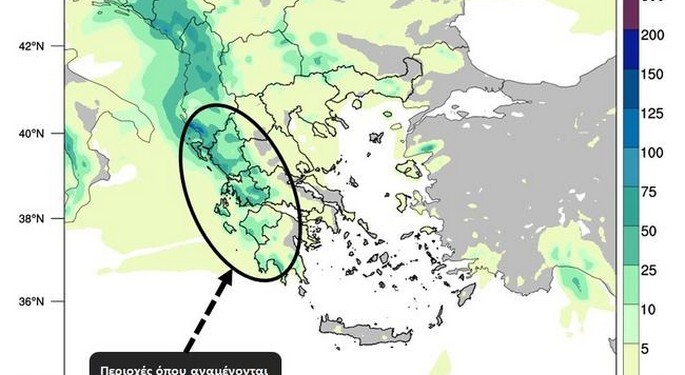 Σ ύμφωνα με τα προγνωστικά στοιχεία του Εθνικού Αστεροσκοπείου Αθηνών / meteo.gr, βροχοπτώσεις και σποραδικές καταιγίδες αναμένεται να εκδηλωθούν τη Δευτέρα 27/12 σε αρκετές περιοχές της χώρας. 