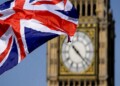 Britain Flag and the Big ben