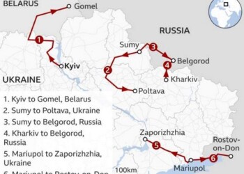 οι ανθρωπιστικοί διάδρομοι που προτείνει η Ρωσία στην Ουκρανία