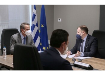 Κυριάκος Μητσοτάκης και Αλέξης Πατέλης