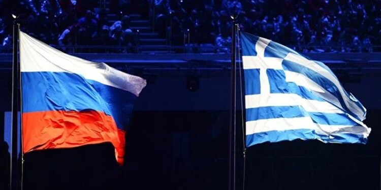 Greece Russia Flags