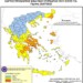 Πολύ υψηλός κίνδυνος πυρκαγιάς (κατηγορία κινδύνου 4) προβλέπεται σήμερα, Πέμπτη 28 Ιουλίου, για πέντε περιφέρειες της χώρας,