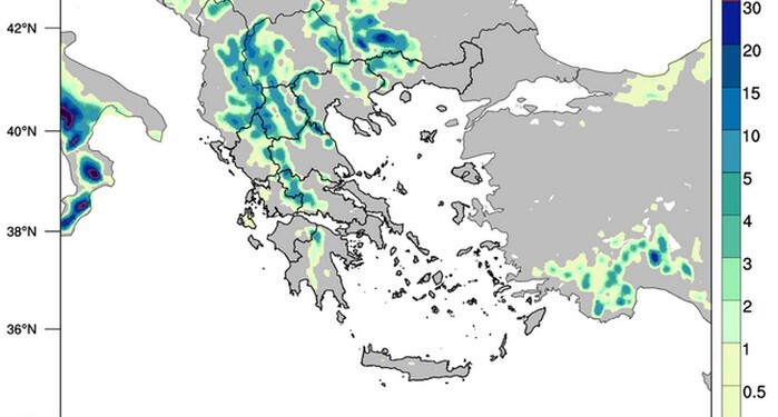 Αλλαγή θα παρουσιάσει το καιρικό σκηνικό στη χώρα μας τις μεσημεριανές και απογευματινές ώρες των επόμενων ημερών, με βροχές και τοπικές καταιγίδες.