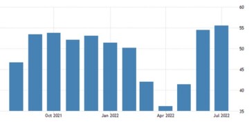 China Servicesa PMI