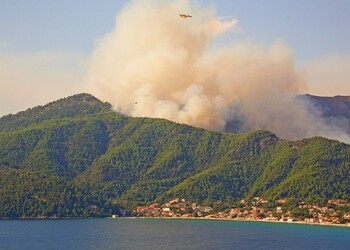 Thasos fire