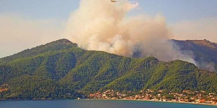 Thasos fire