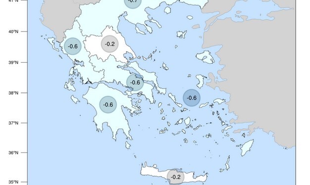 Καυτός Αύγουστος για τους άλλους - Ψυχρός για την Ελλάδα