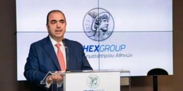 Ο Γιάννος Κοντόπουλος, CEO της ΕΧΑΕ