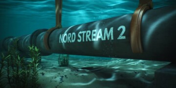 Nord Stream 2 unerwater