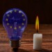 Energy crisis in the European Union - with copy space Concept of the energy crisis and electricity inflation .