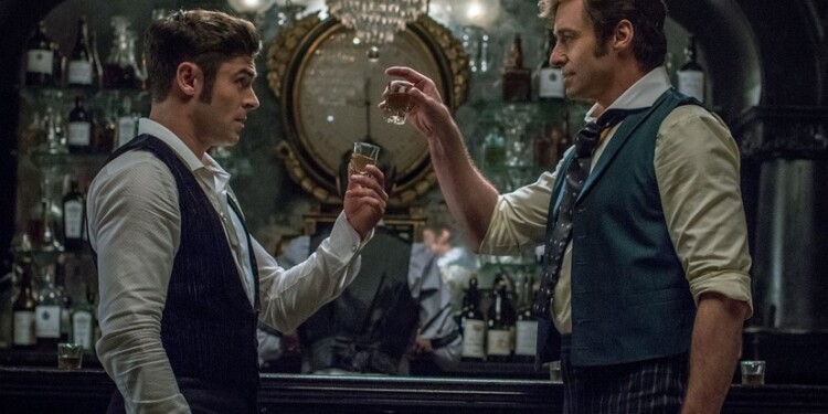 DF-05782 – Hugh Jackman (P.T. Barnum) and Zac Efron (Philip Carlisle) star in Twentieth Century Fox’s THE GREATEST SHOWMAN.