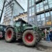 Farmers gather in the center of Brussels, Belgium, Wednesday, Jan. 31, 2024 ahead of a blockade Thursday. Farmers blocked more traffic arteries across Belgium on Wednesday as they sought to disrupt trade at major ports in a continued push for concessions to get better prices for their produce and less bureaucracy to do their work. The rallies, now in their fourth day and part of farming protests across the European Union, have seen only a few hundred tractors snarl traffic across the nation of 11.5 million. (AP Photo/Sylvain Plazy)