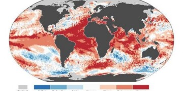 Από τις 13 Μαρτίου 2023, η μέση θερμοκρασία της επιφάνειας του νερού παγκοσμίως καταρρίπτει καθημερινά ρεκόρ, σύμφωνα με στοιχεία της Αμερικανικής Υπηρεσίας Ατμοσφαιρικής και Ωκεανών