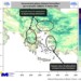 άστατος καιρός αναμένεται να επικρατήσει κατά τη διάρκεια του Μεγάλου Σαββάτου 04/05 στις περισσότερες περιοχές της χώρας.