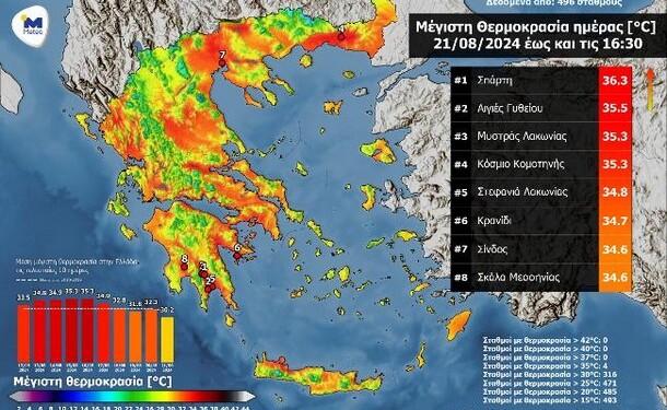 Meteo: Η πιο δροσερή μέρα των τελευταίων 46...