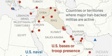 Οι δυνάμεις των ΗΠΑ στη Μέση Ανατολή