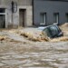 A car is submerged in water in a flooded street in Glucholazy, southern Poland, on September 15, 2024. One person has drowned in Poland and an Austrian fireman has died responding to floods, authorities said, as Storm Boris lashed central and eastern Europe with torrential rains. Since Thursday, September 12, 2024, swathes of Austria, the Czech Republic, Hungary, Romania and Slovakia have been hit by high winds and unusually fierce rainfall. The storm had already caused the death of five people in Romania, and thousands have been evacuated from their homes across the continent. (Photo by Sergei GAPON / AFP)