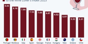 Οινοτουρισμός: Πορτογαλία - Μολδαβία κερδίζουν Ιταλία, Ισπανία και Γαλλία
