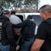 ICE Field Office Director, Enforcement and Removal Operations, David Marin and U.S. Immigration and Customs Enforcement's (ICE) Fugitive Operations team arrest a Mexican national at a home in Paramount, California, U.S., March 1, 2020. REUTERS/Lucy Nicholson